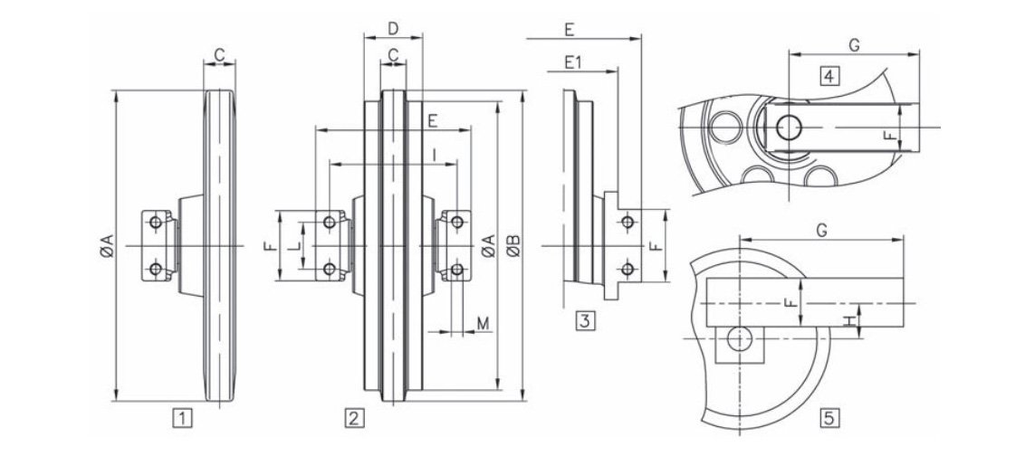 for caterpillar(cat) e320 excavator sprocket 8e9805, 5n7864, 5n7865, 8e9806, 7y 1605, 286 9821, cr5602(berco)