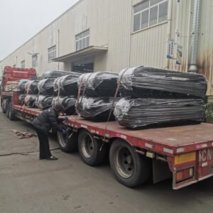 Track Undercarriages For SANY Are Being Loaded For Delivery